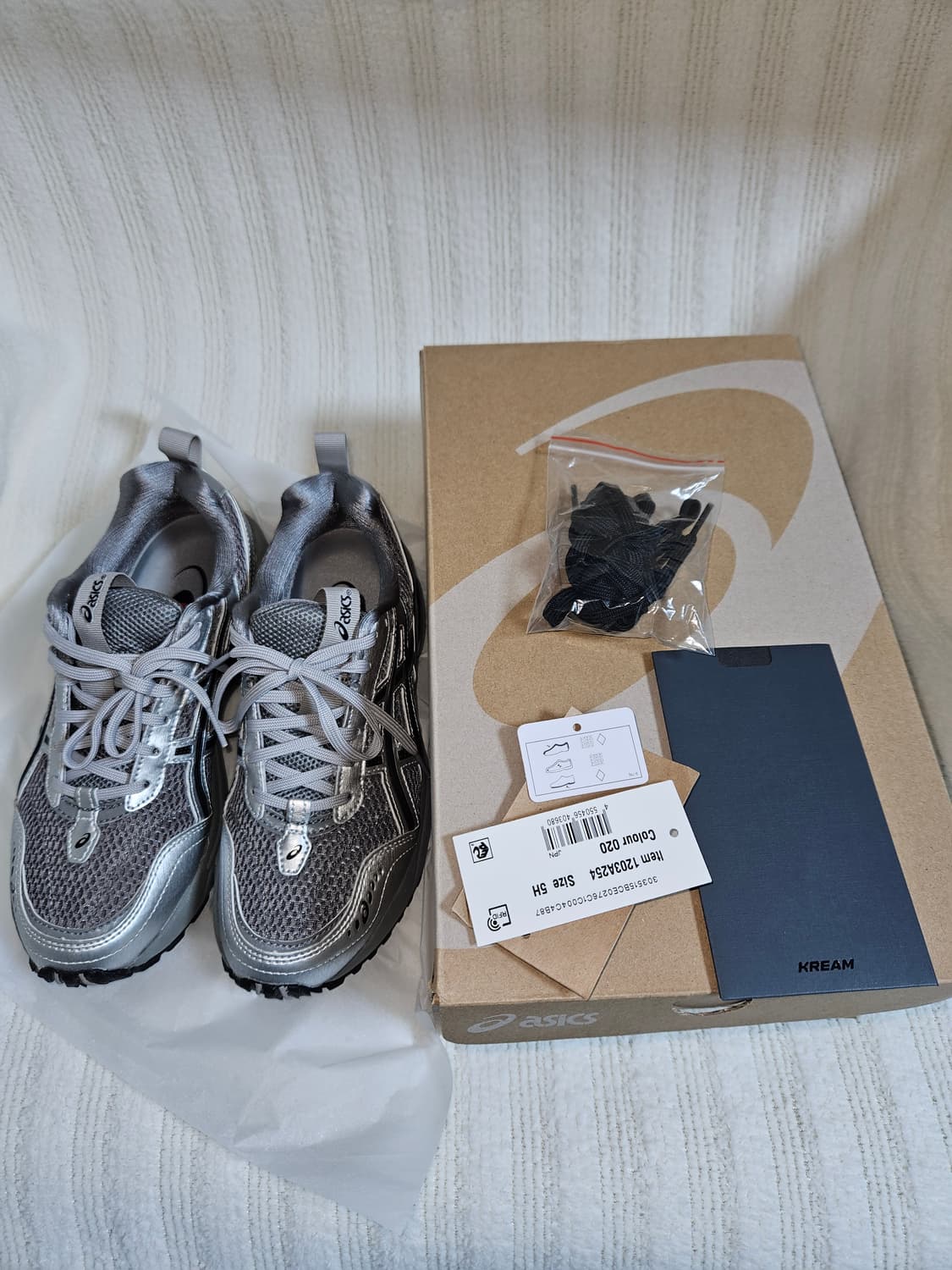 아식스 x 프레자 위워 젤 1090 V2 클레이 그레이 퓨어 실버 상품이미지3