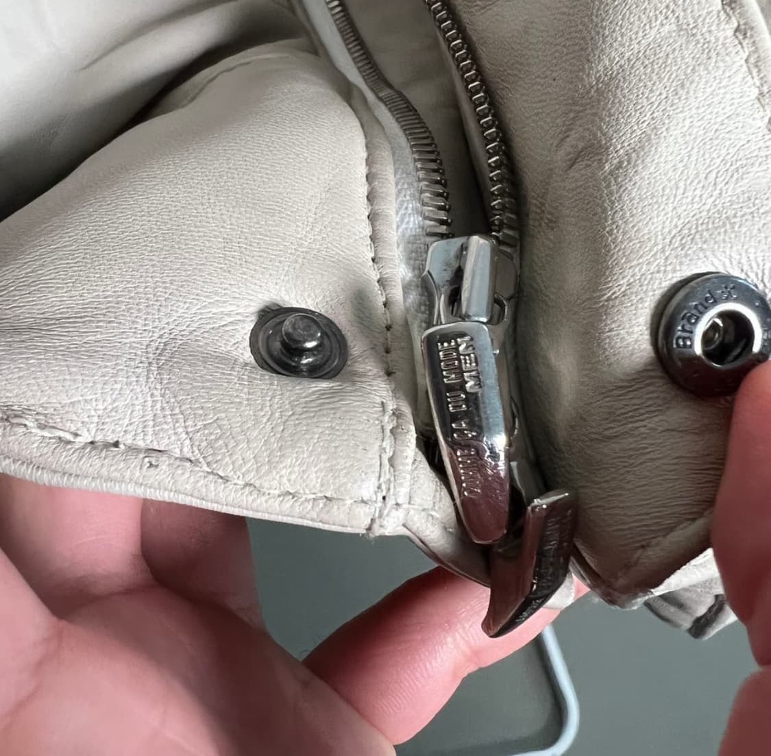 COMME CA DU MODE  MEN  양가죽 덕다운 자켓 상품이미지8