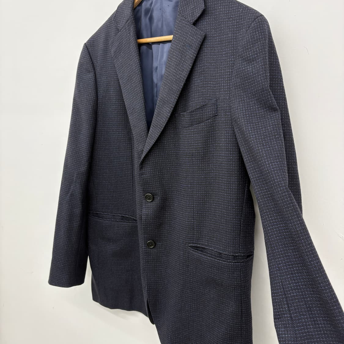 로로피아나 블랙 남성 자켓 정장 상의 M 상품이미지3