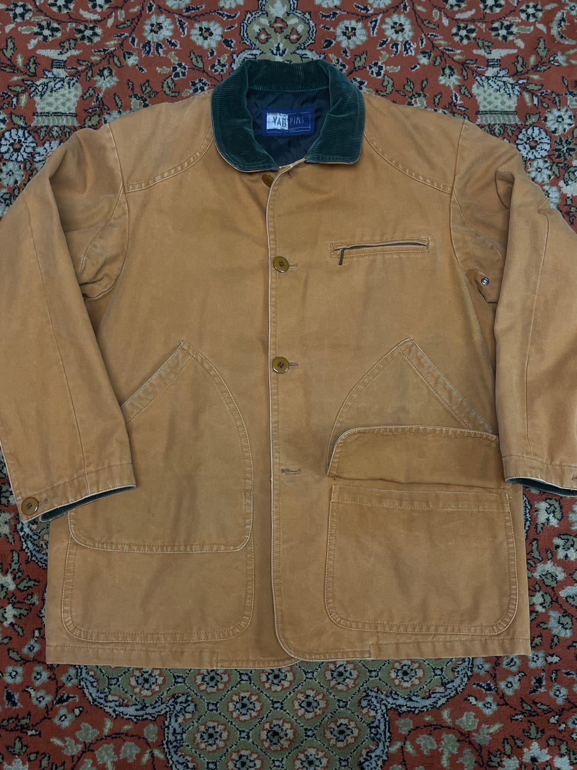 [L] VAN JAC jpn빈티지 헌팅 자켓 베이지 상품이미지9