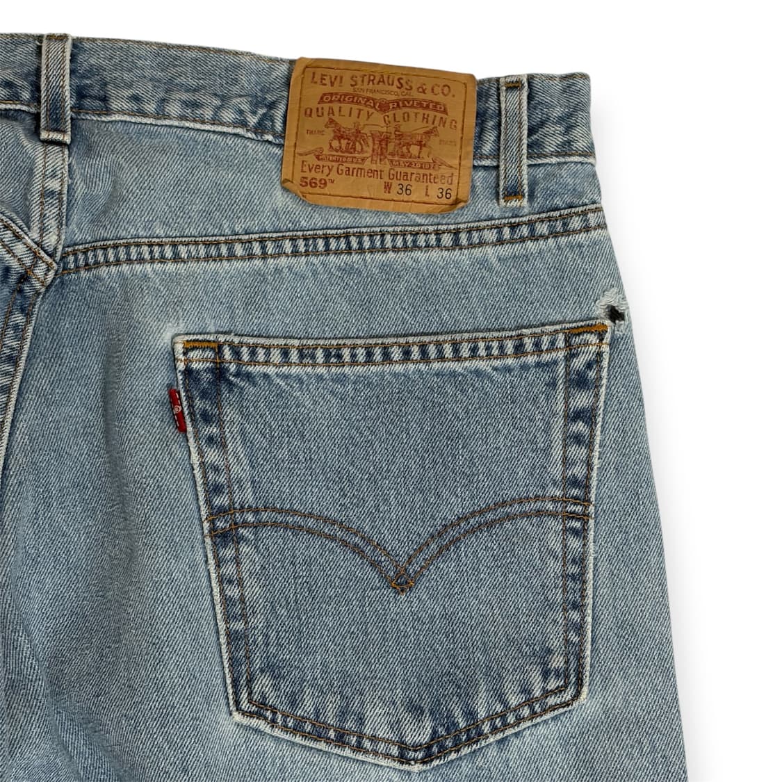 90’s levi’s 리바이스 569 36x36 상품이미지3