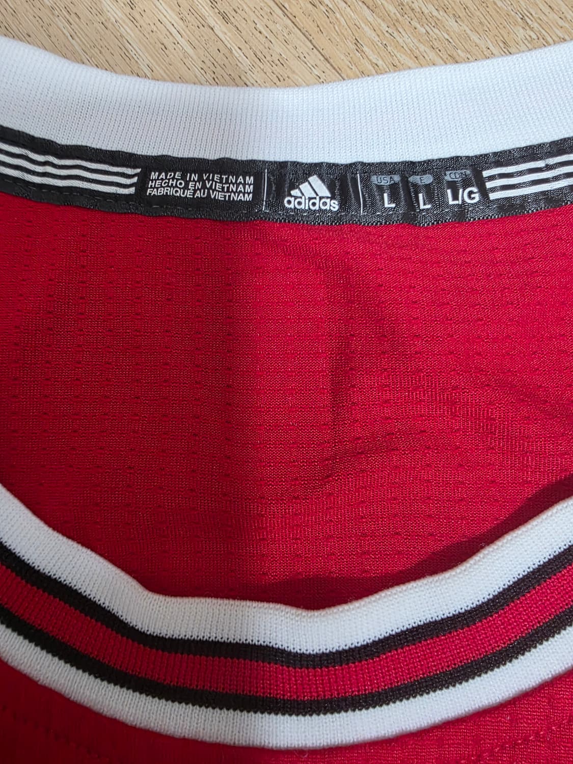 아디다스  NBA시카고 불스 데릭로즈 스윙맨 홈 유니폼 저지 L 상품이미지2