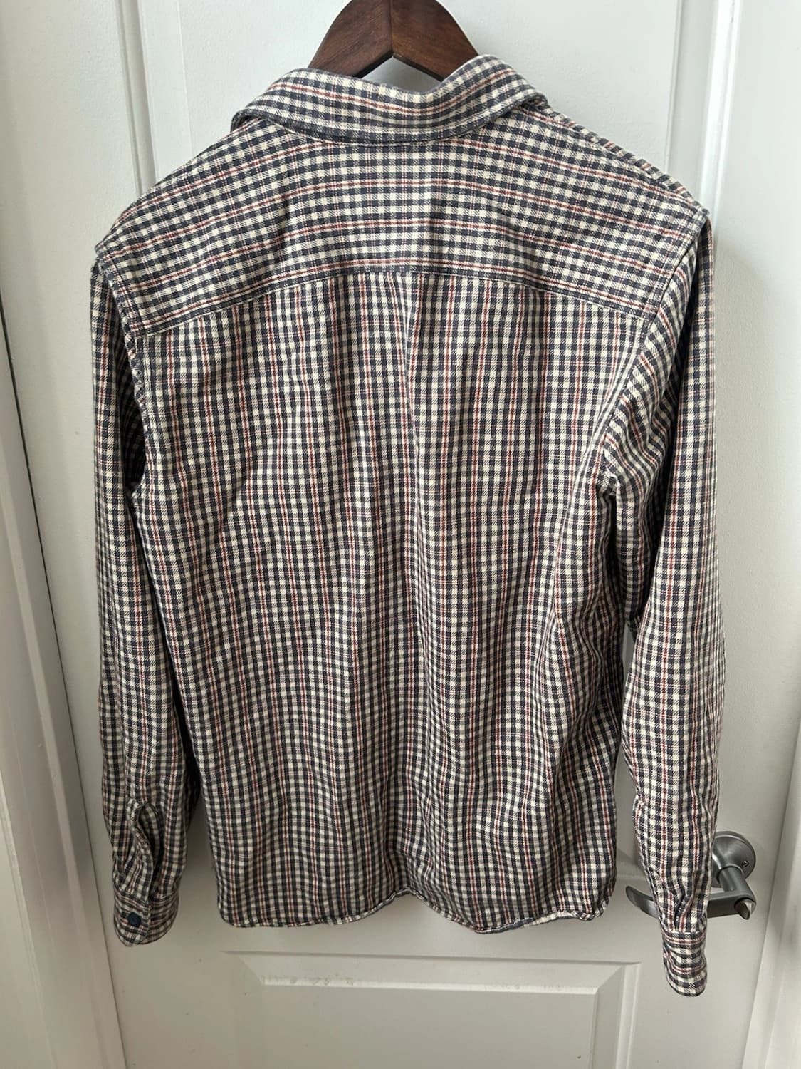 RRL 더블알엘 인디고 플레이드 트윌 워크셔츠 상품이미지3