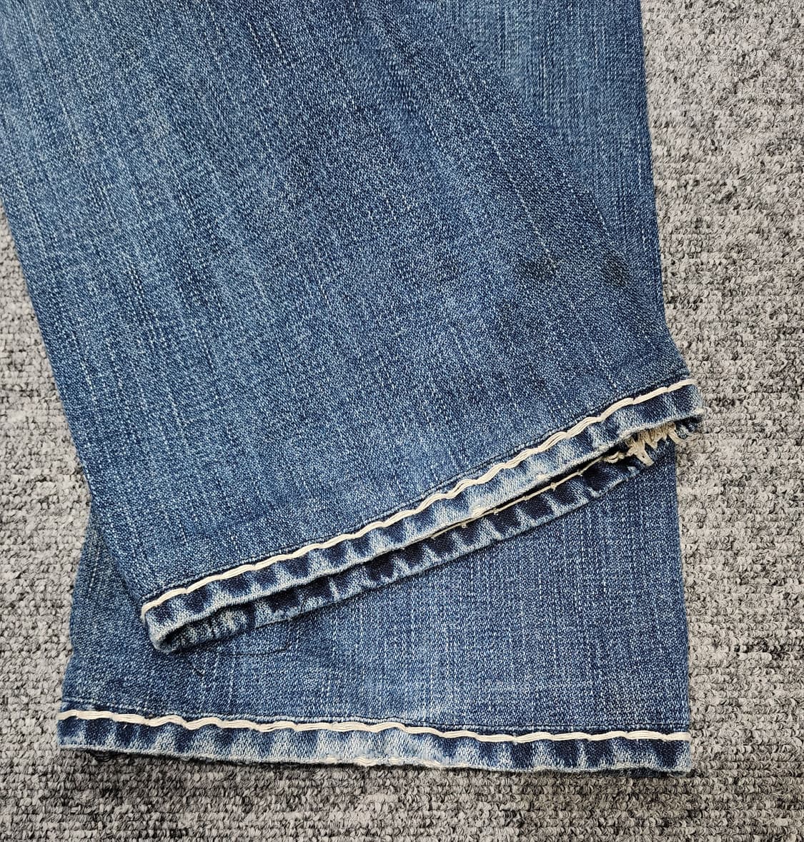 트루릴리젼 RICKY SUPER T 리키슈퍼티 스티치 데님팬츠 바지 28 상품이미지7