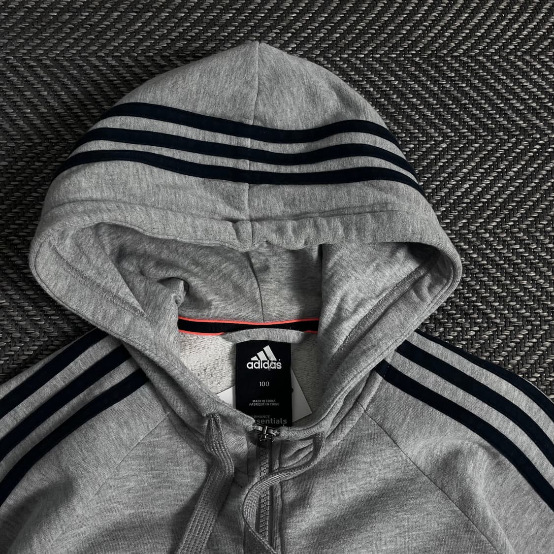 아디다스 사이드라인 스웻 트랙 그레이 후드집업y 3543 상품이미지5