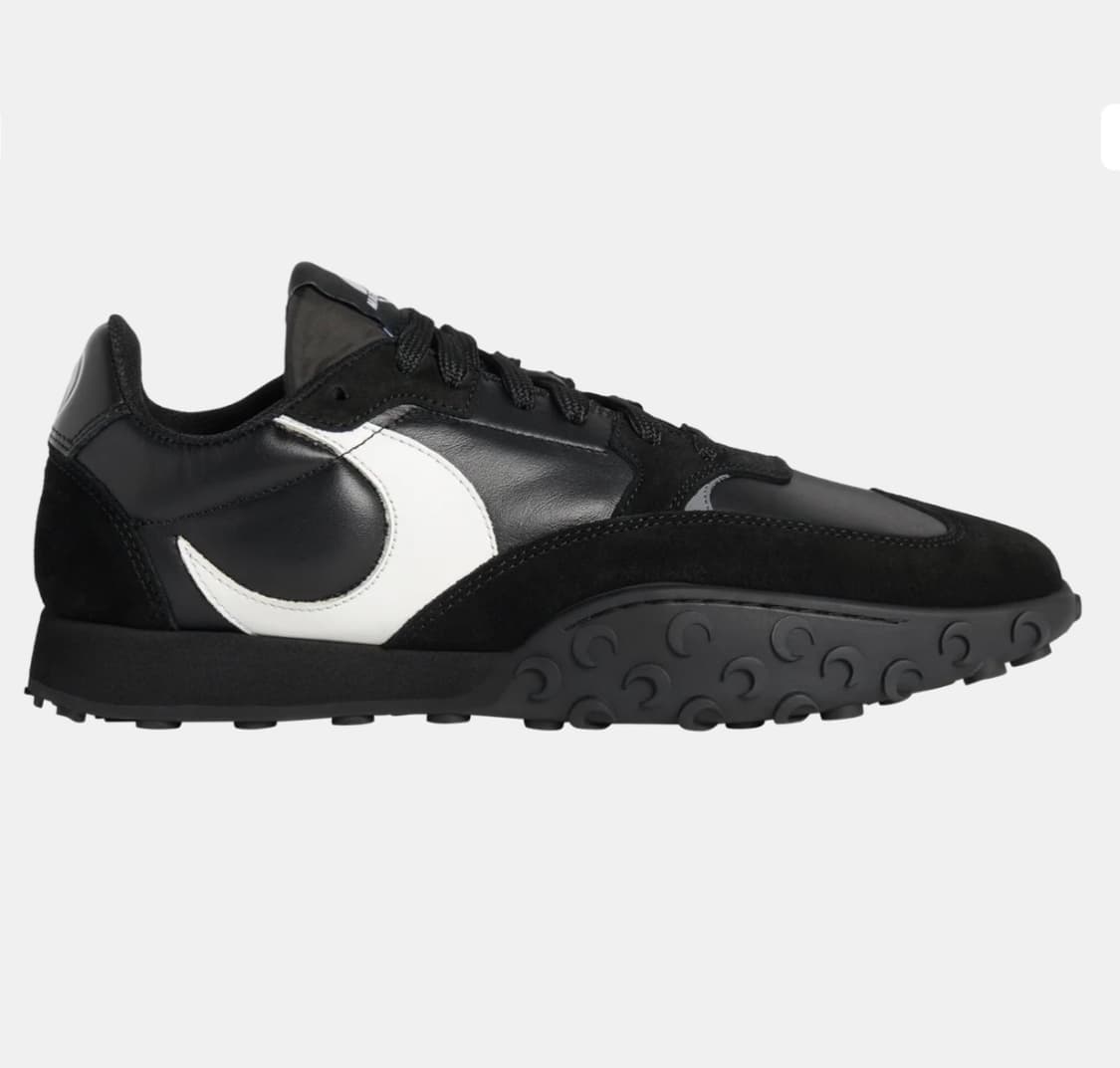 (43) 마린세르 스웨이드 레더 MS 라이즈 블랙 스니커 상품이미지1