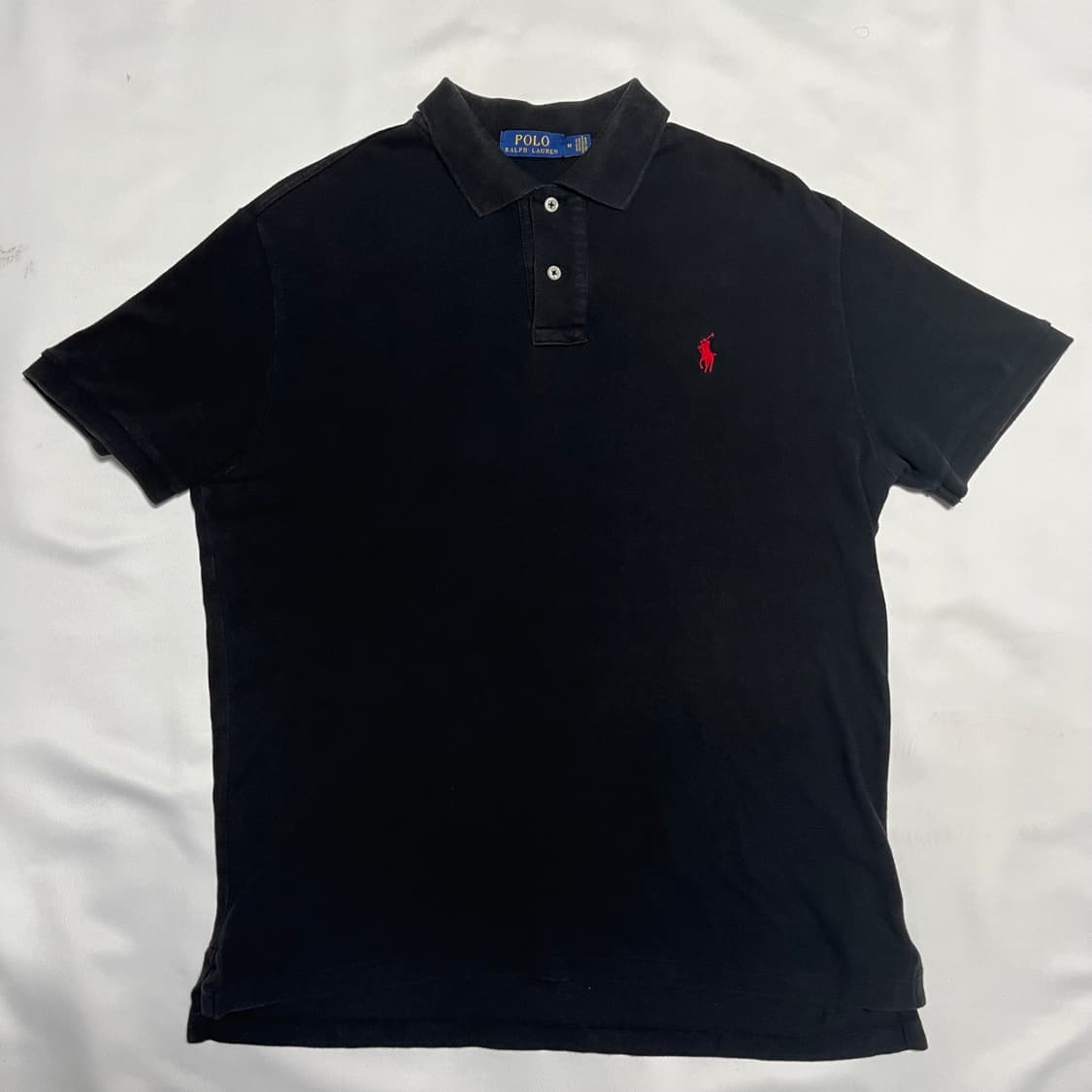 M폴로랄프로렌 블랙 반팔 카라티 상품이미지2