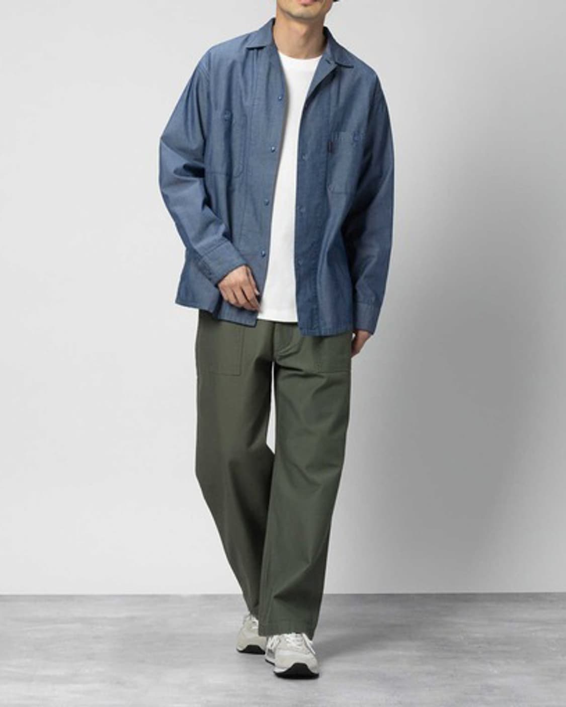 궁호 GUNG HO Work Chambray Shirt 상품이미지2