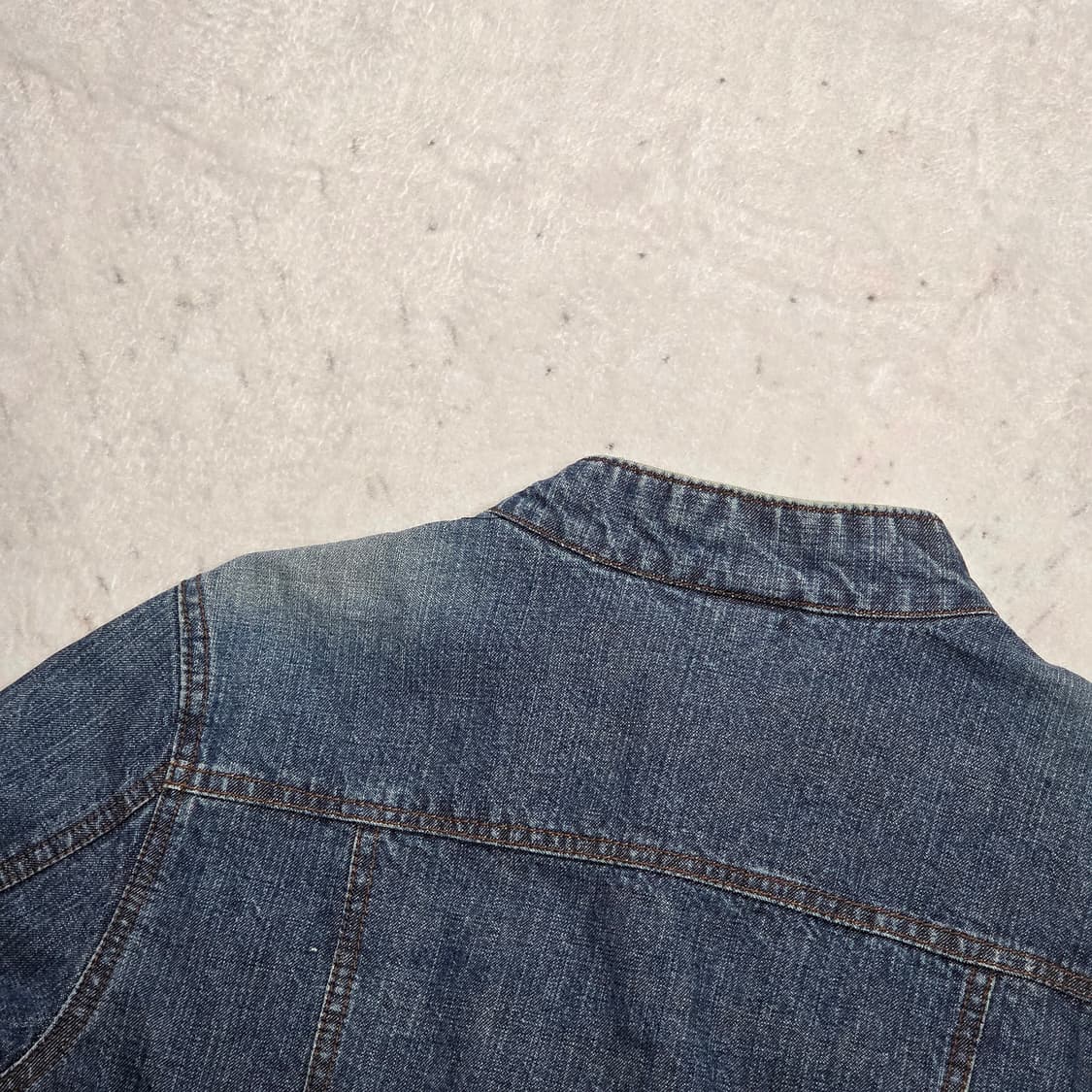 빈티지 넥버클 중청 데님자켓 상품이미지6