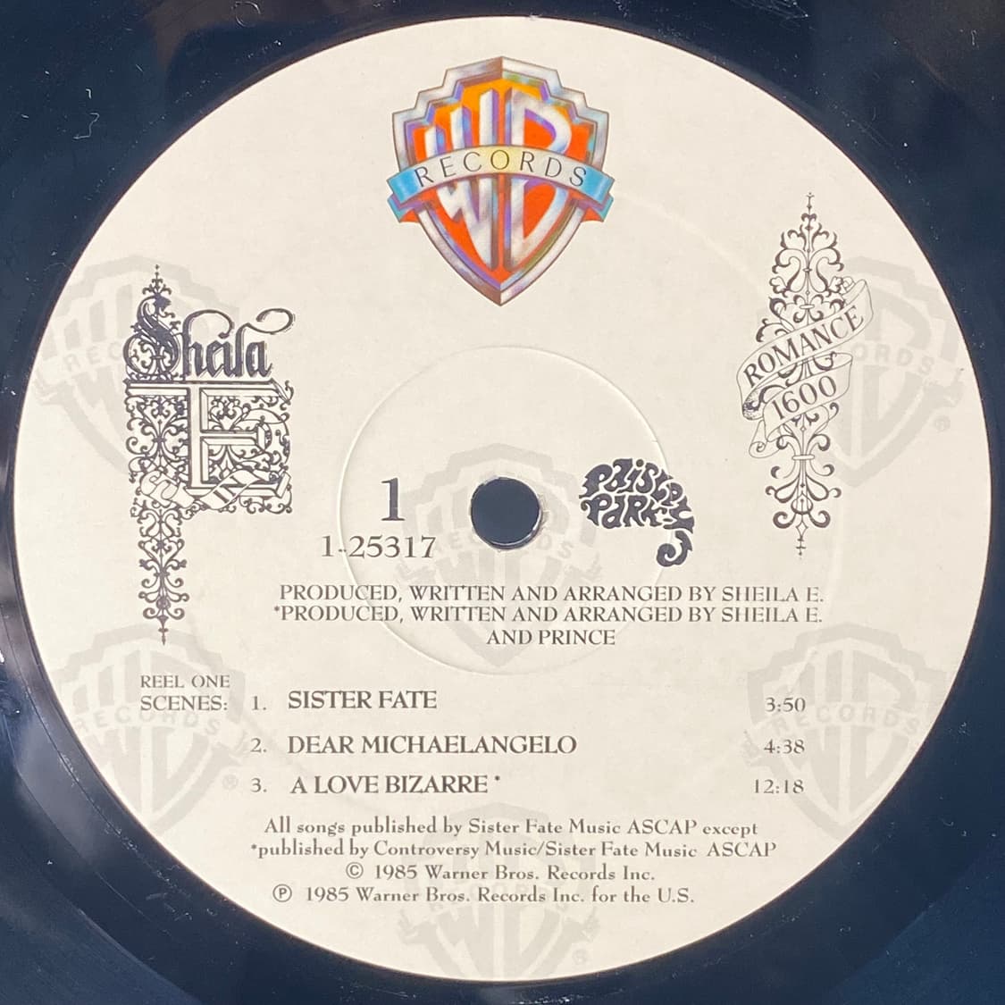 (중고LP-신스/훵크) Sheila E. -In Romance 1600 상품이미지4