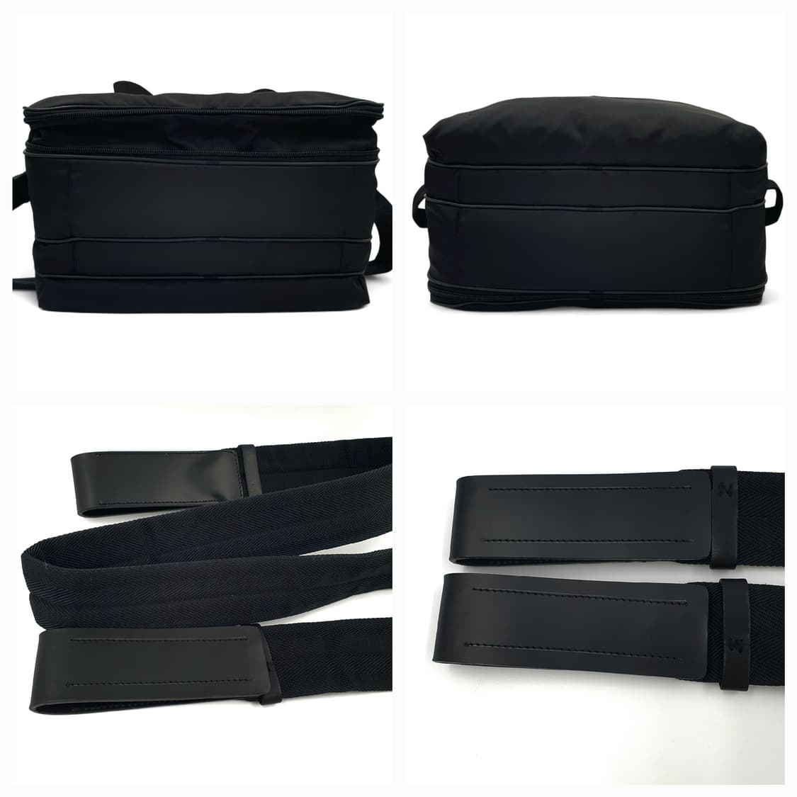 프라다 2way 블랙 보스턴백 러기지백 골프 여행가방 상품이미지8