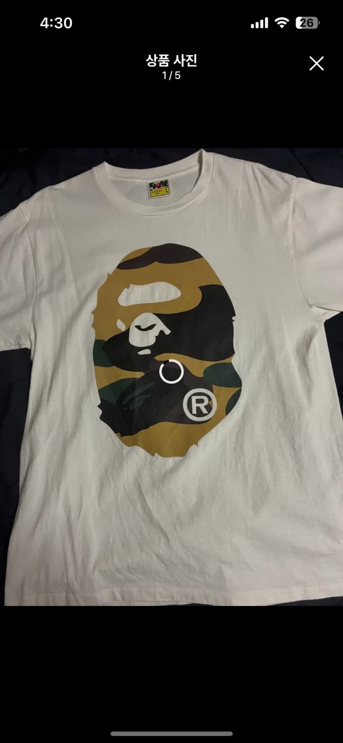 베이프 반팔 상품이미지2