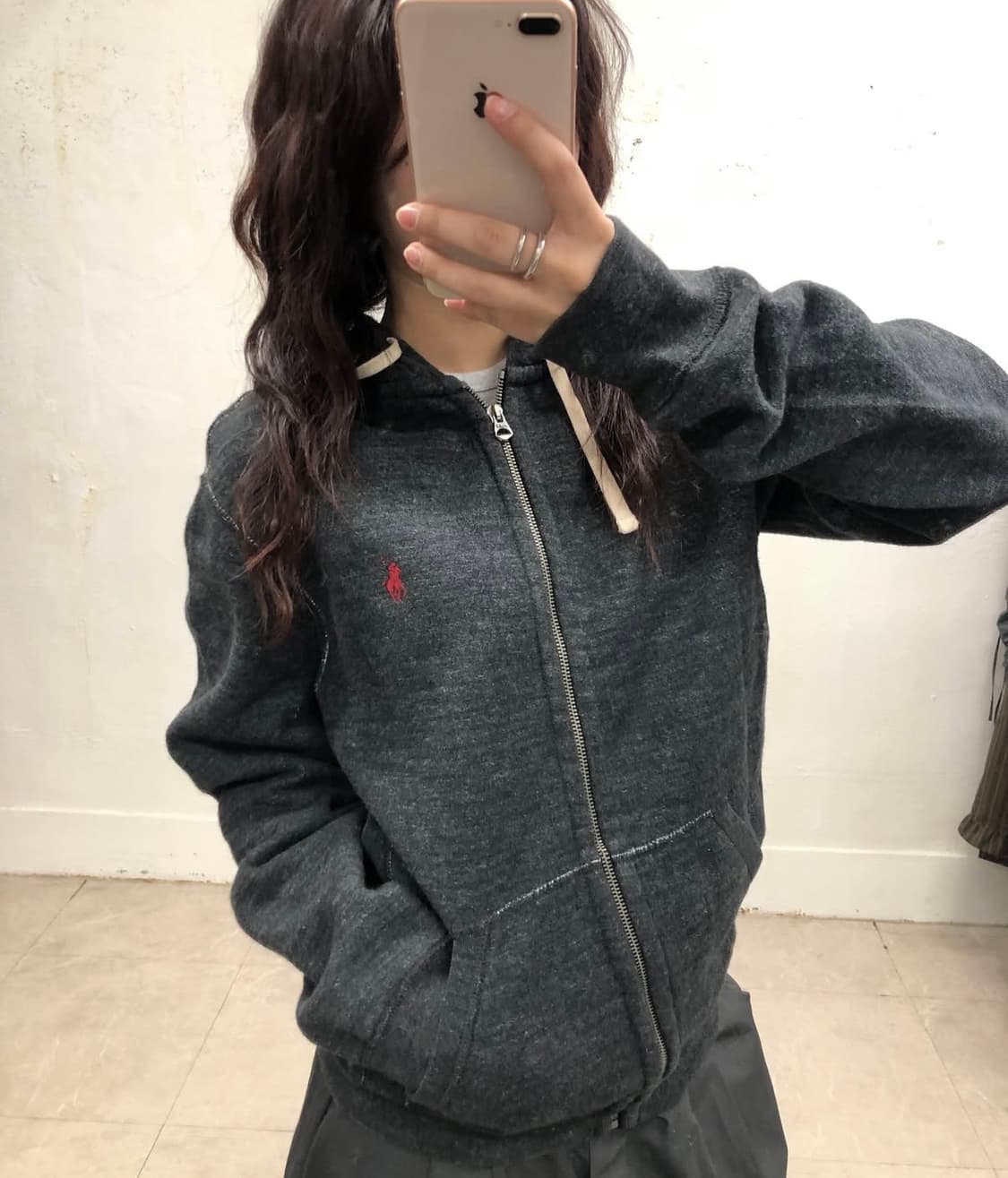 폴로 후드 집업 상품이미지1