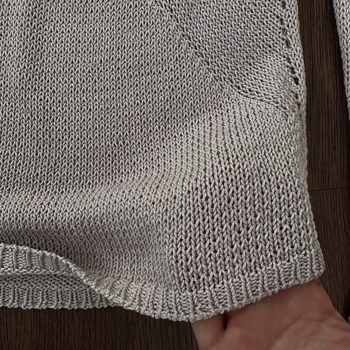 V-neck Net Knit 상품이미지4