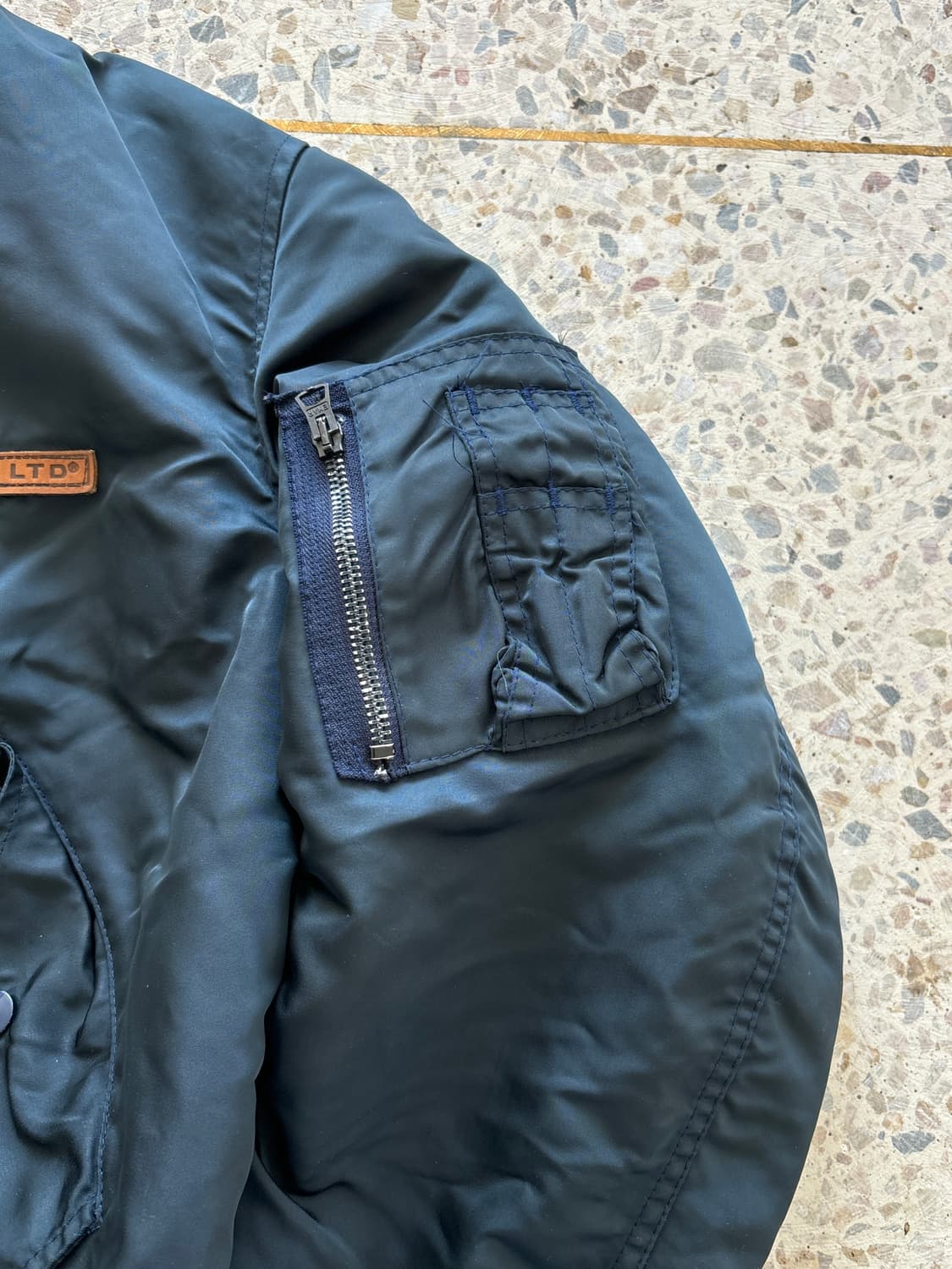 Avirex MA-1 플라이트 자켓 다크 네이비 상품이미지7