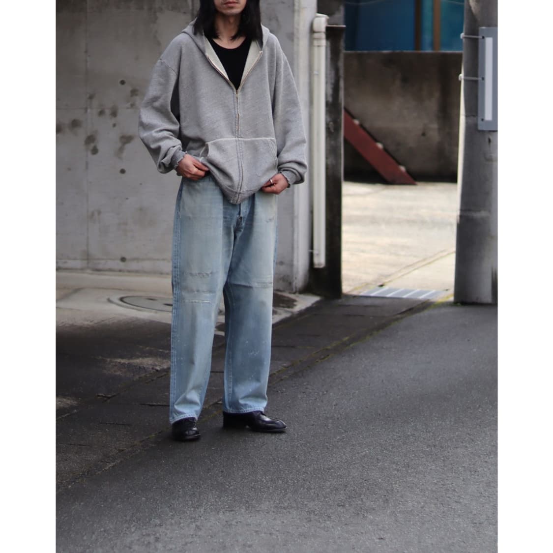 26ss No.37 Washed Wide Denim Pants 상품이미지10