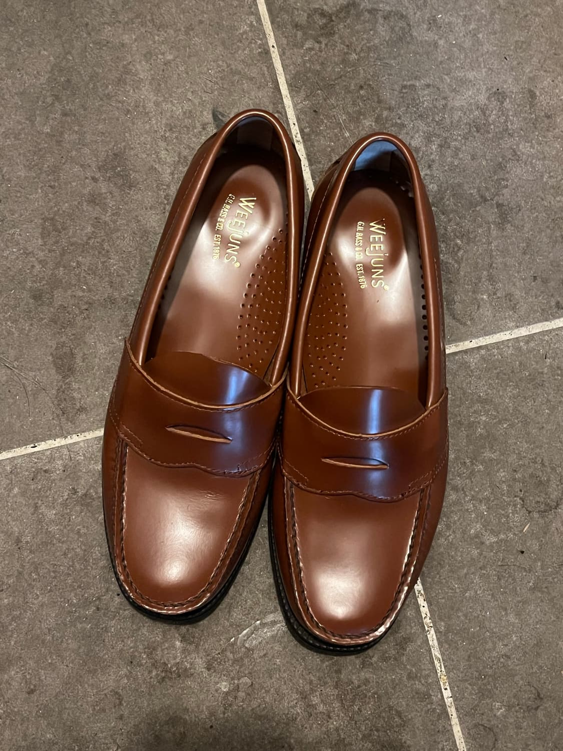 GH BASS 바스 위준 브라운 로퍼  상품이미지1