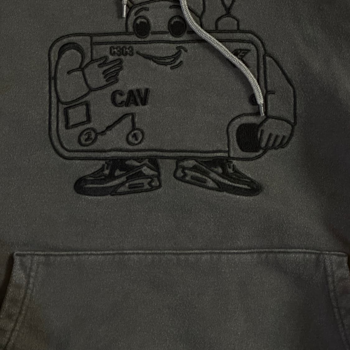 Cav empt 후드 그레이 XL 상품이미지3