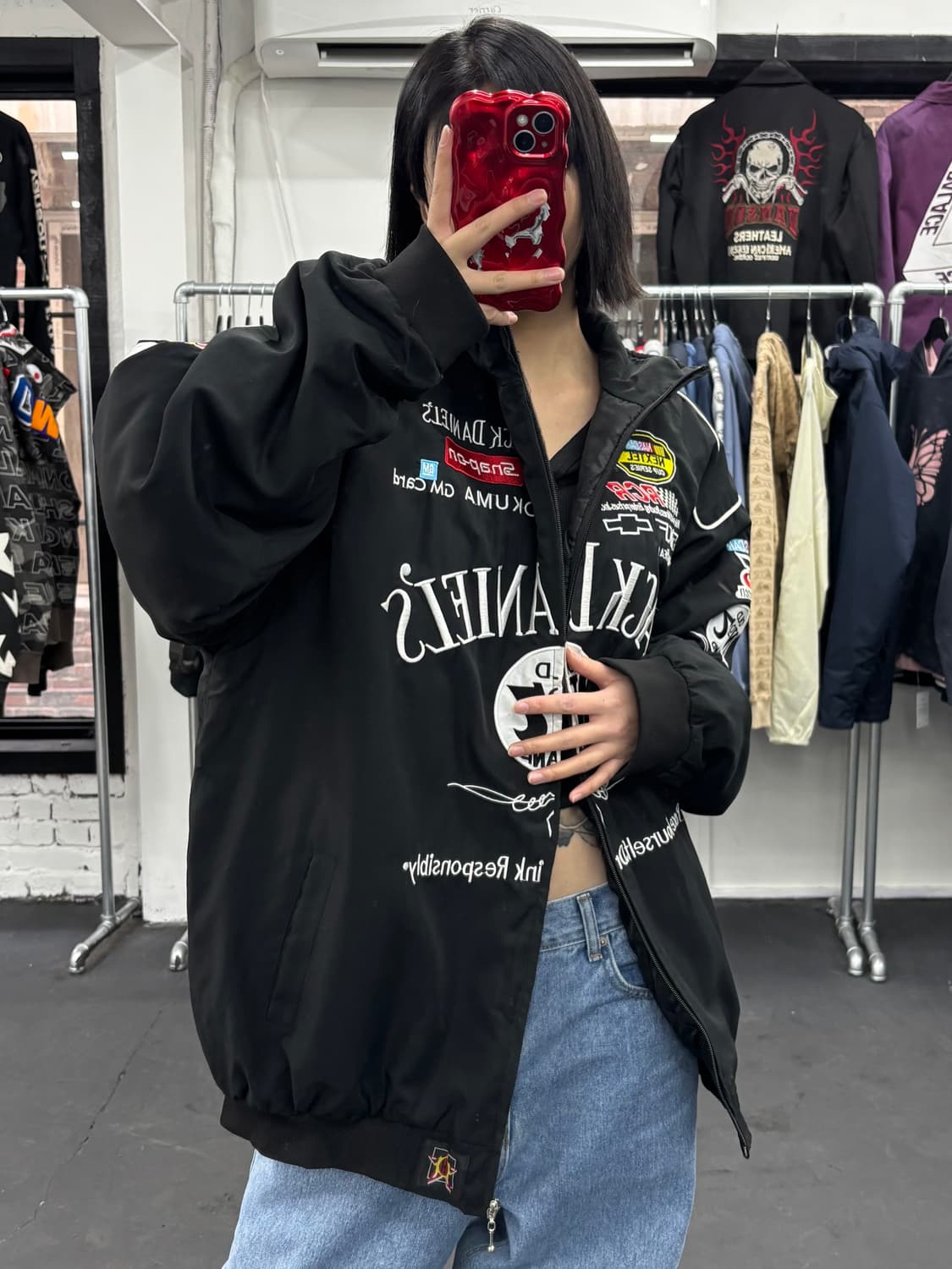 VTG 잭다니엘 레이싱 자켓 상품이미지1