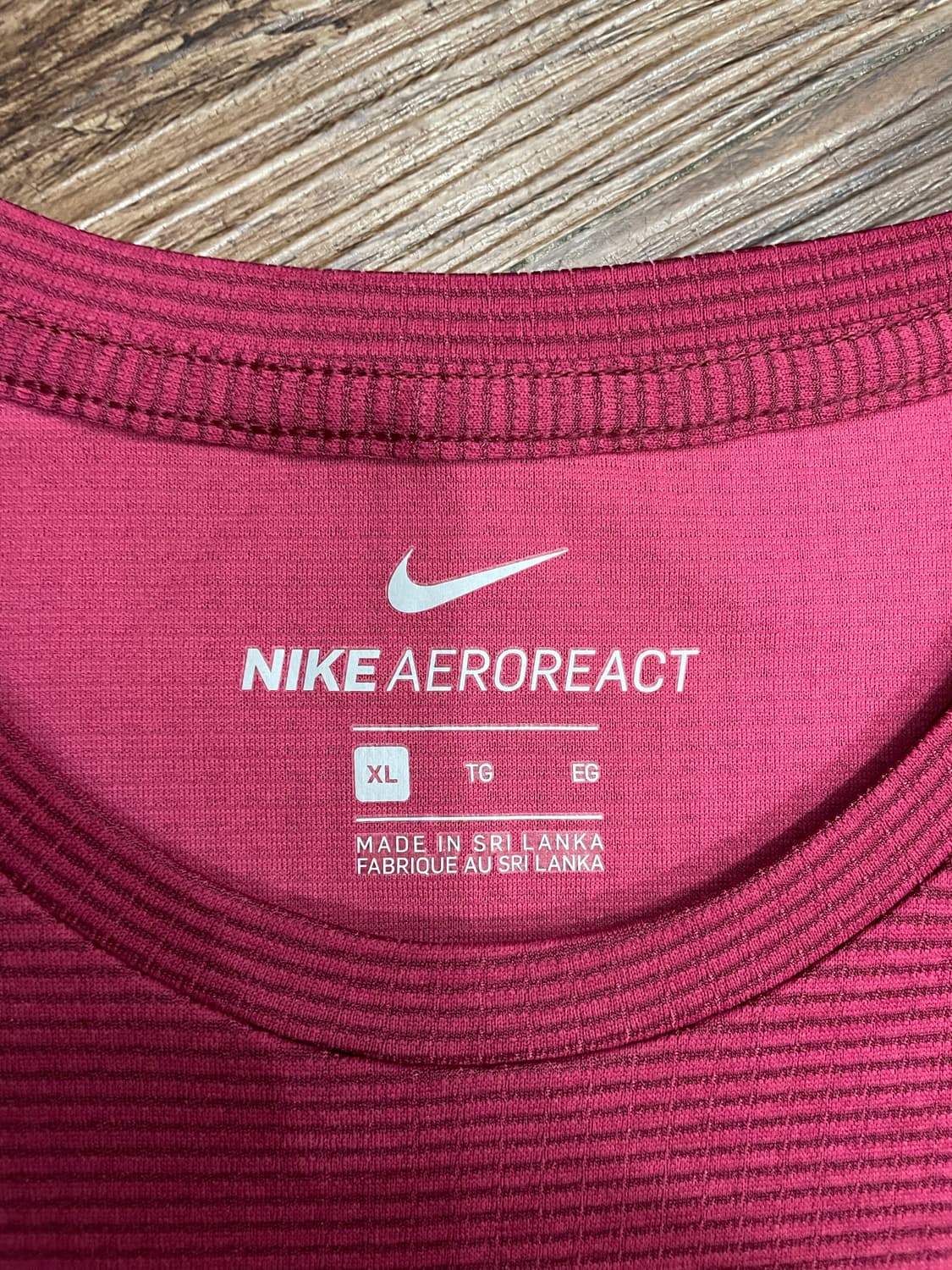 나이키 랩 x 언더커버 갸쿠소우 에어로 리액트 3/4 러닝 티셔츠 상품이미지6