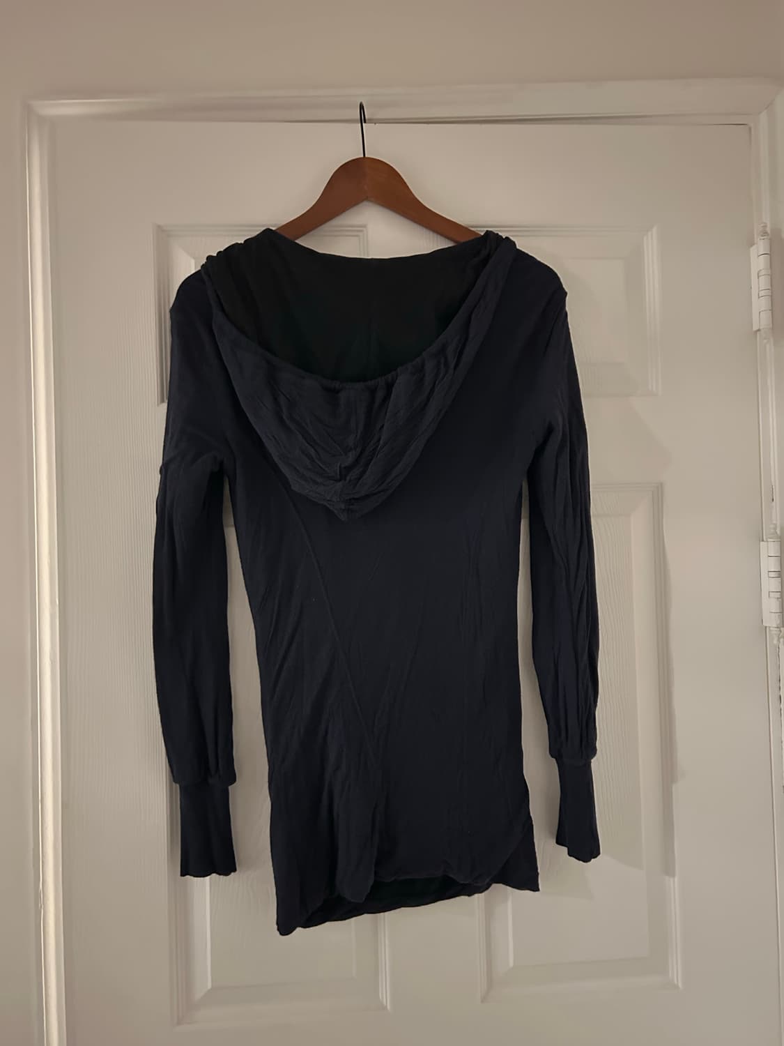 Diesel 디젤 네이비 후드 롱 슬리브 M size 상품이미지4