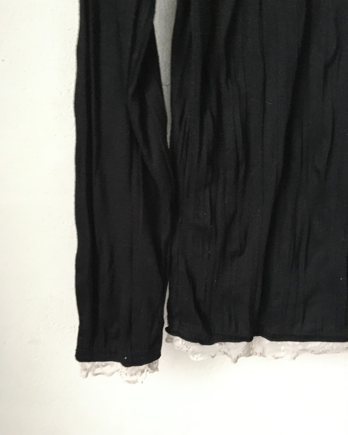 Lace point high neck sleee 상품이미지4