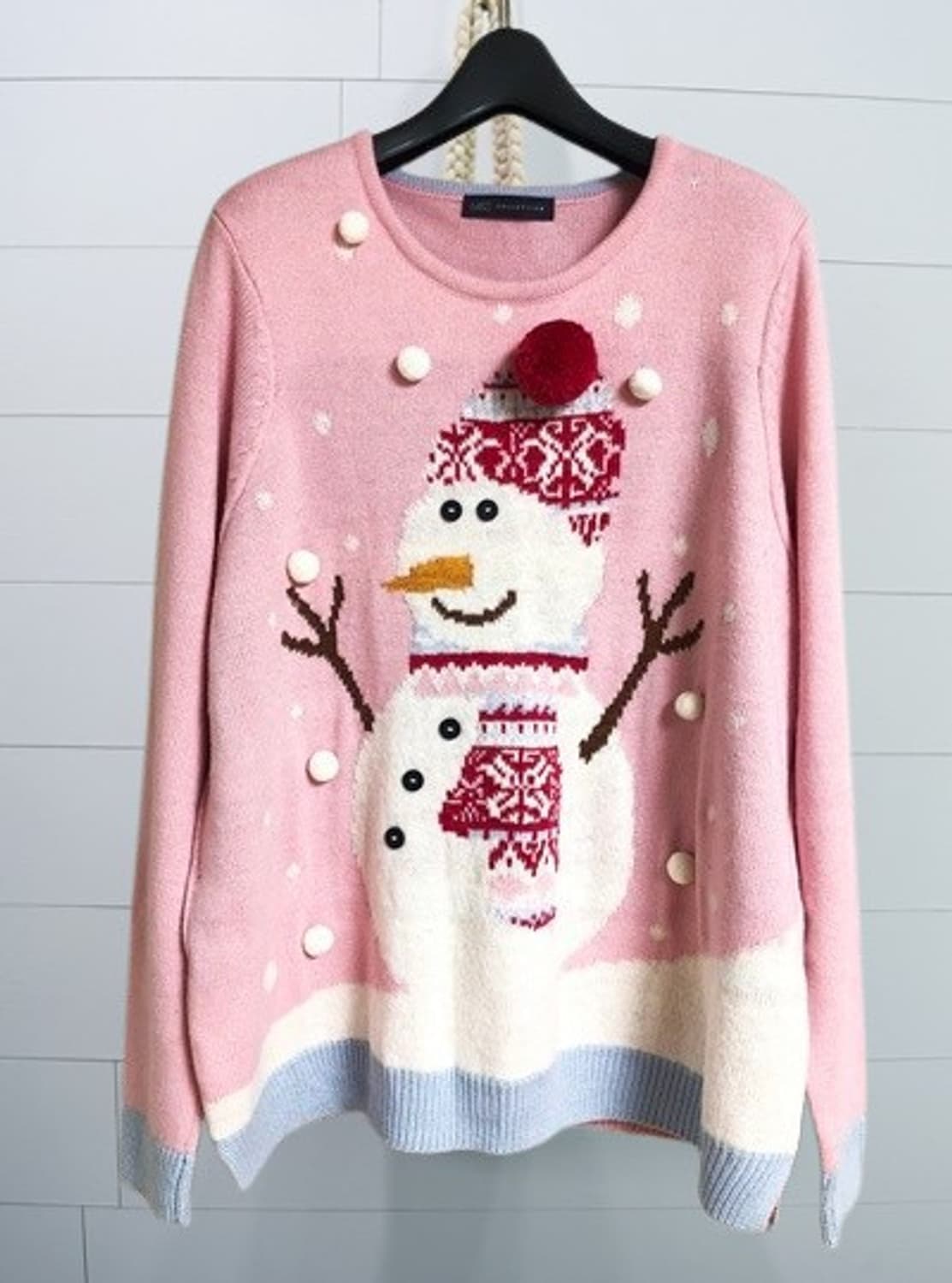 막스앤스펜서 스노우맨 니트  상품이미지4