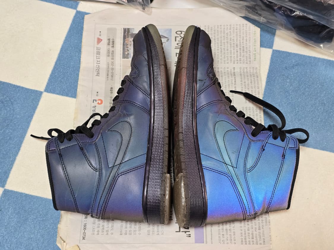 [250] 조던 1 하이 피어리스 줌 상품이미지5