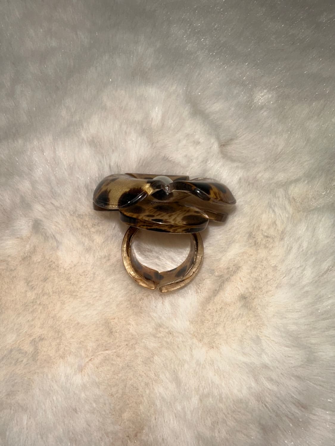 오리엔탈 고스펑크 갸루 호피 반지 상품이미지2