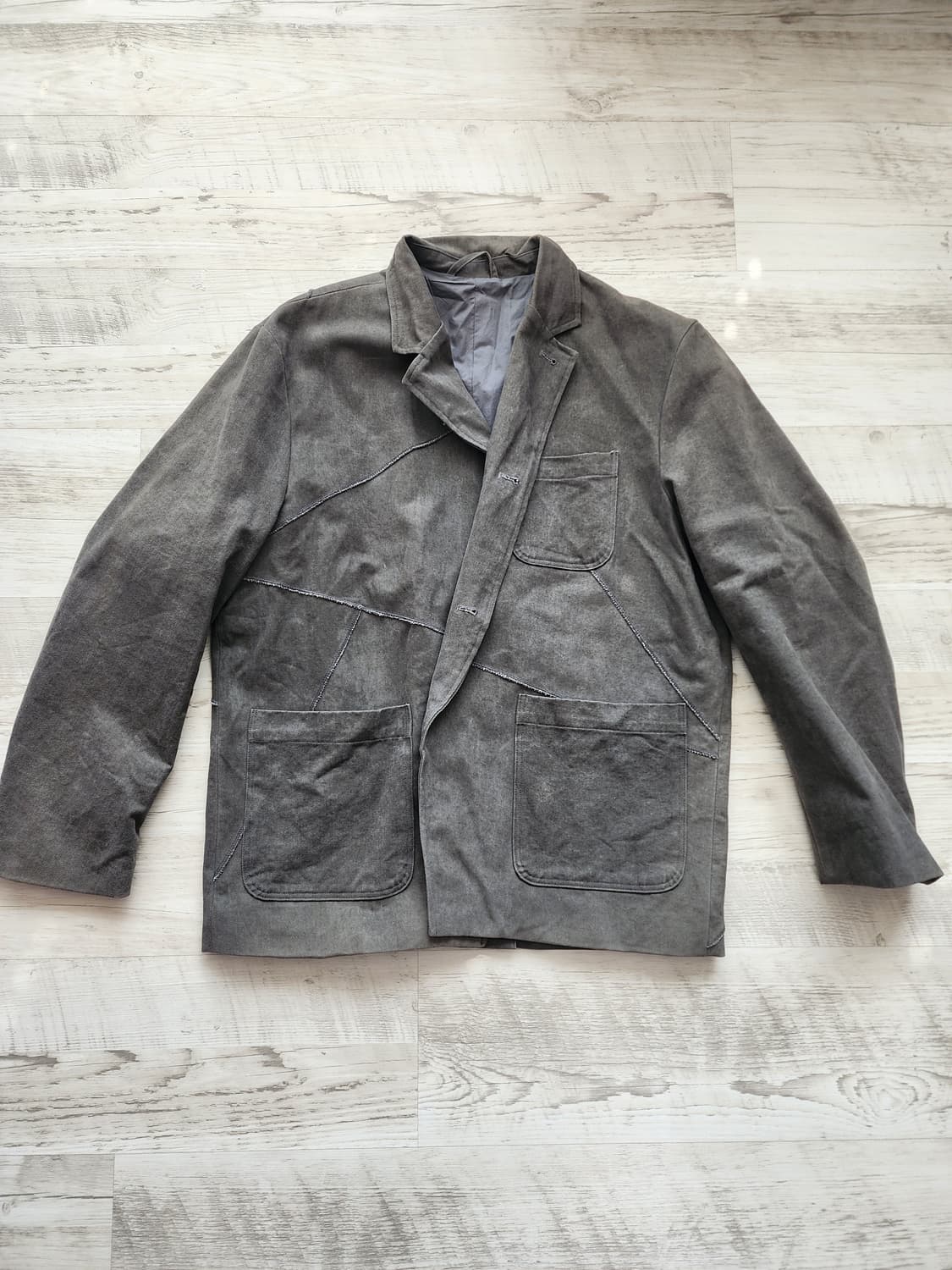 CORNOQ 꼬르녹 오버핏 절개 블레이저 L(105~110) 워크 자켓 상품이미지1