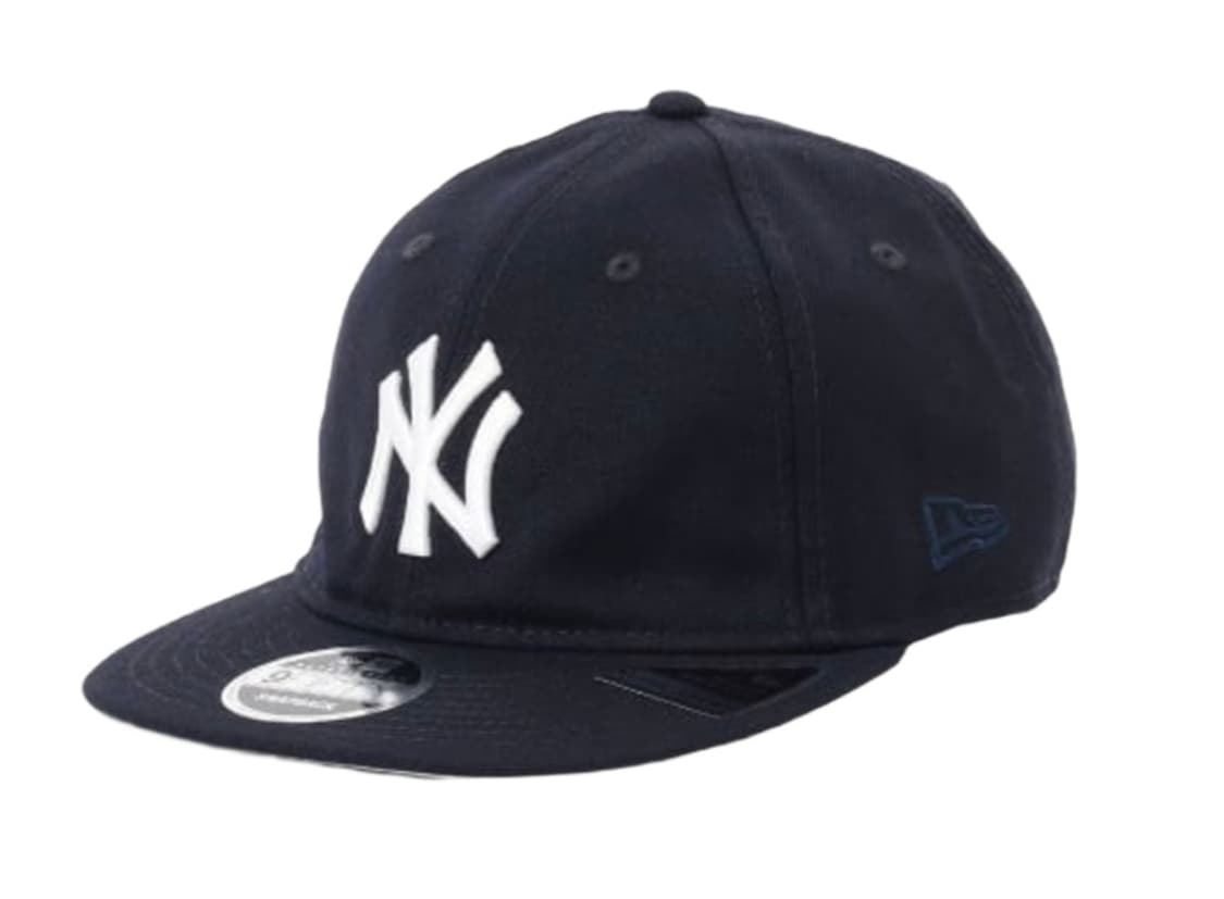 변요한착용)뉴에라 x 빔즈 뉴욕 양키스 9피프티 레트로 크라운 캡 네이비 상품이미지3