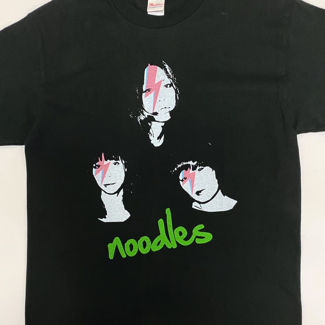 Noodles 빈티지 락 밴드 프린팅 반팔 티셔츠 상품이미지2