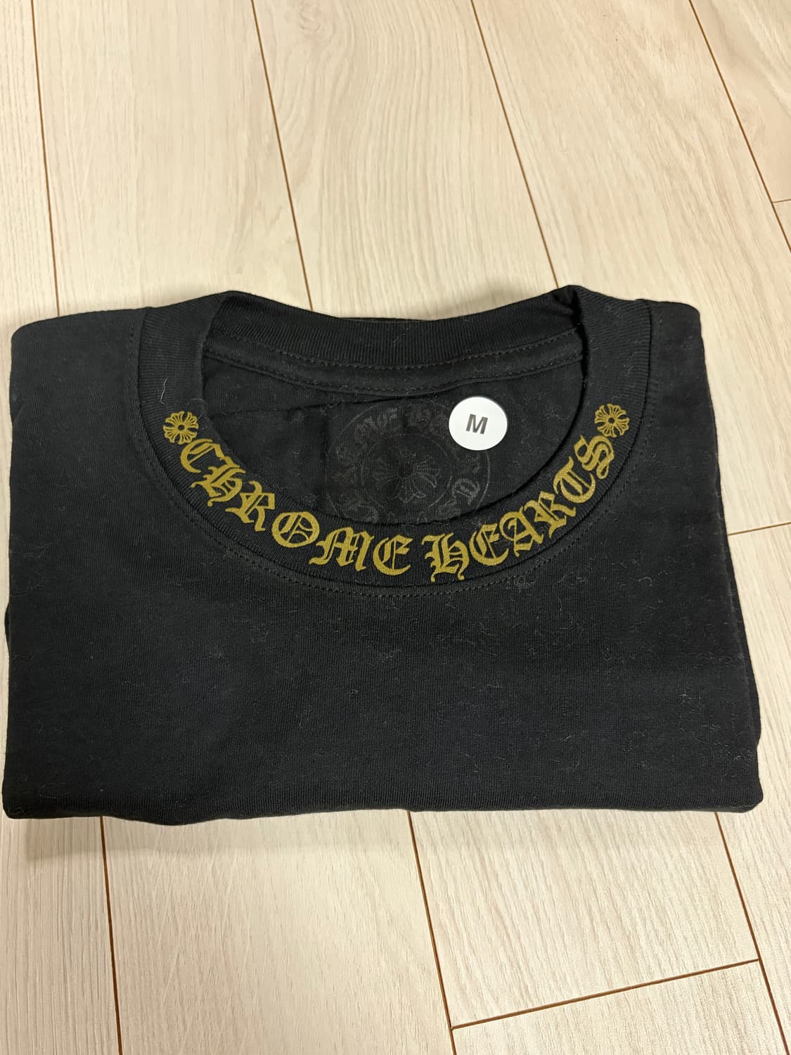 크롬하츠 넥 스크립트 반팔  상품이미지1