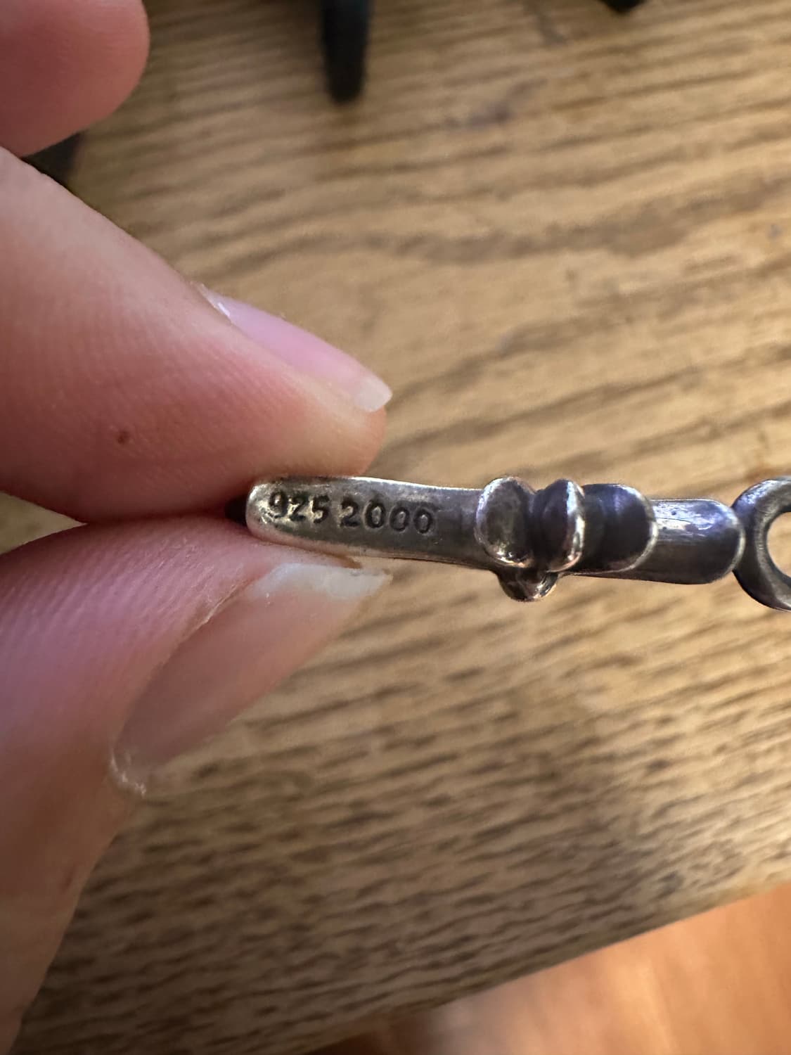 크롬하츠 타이니팻 실버 핑크 사파이어 상품이미지2