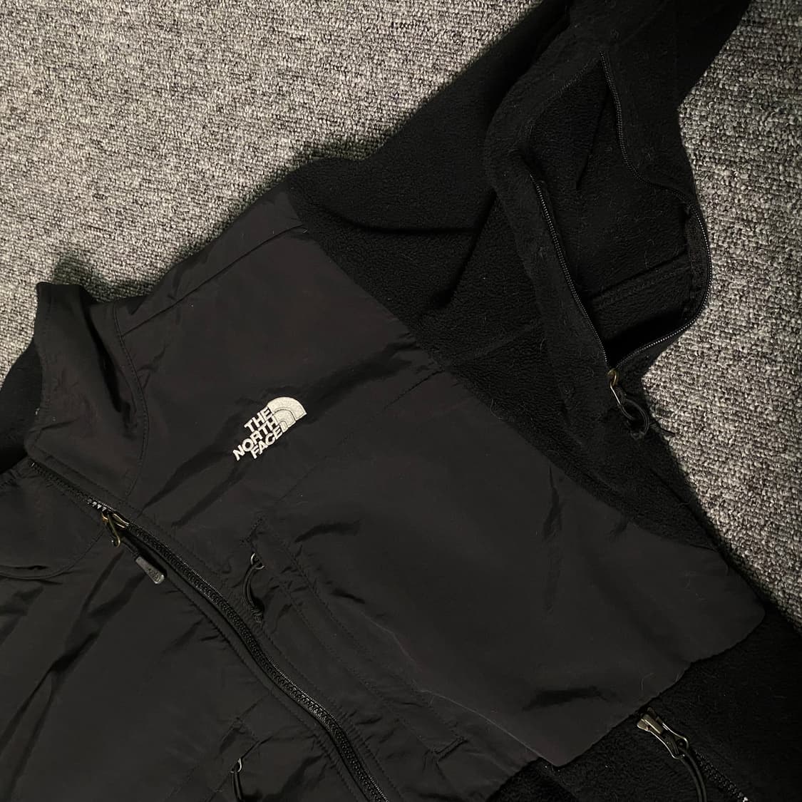 🌊  TNF Denali fleece black Mens M 상품이미지4