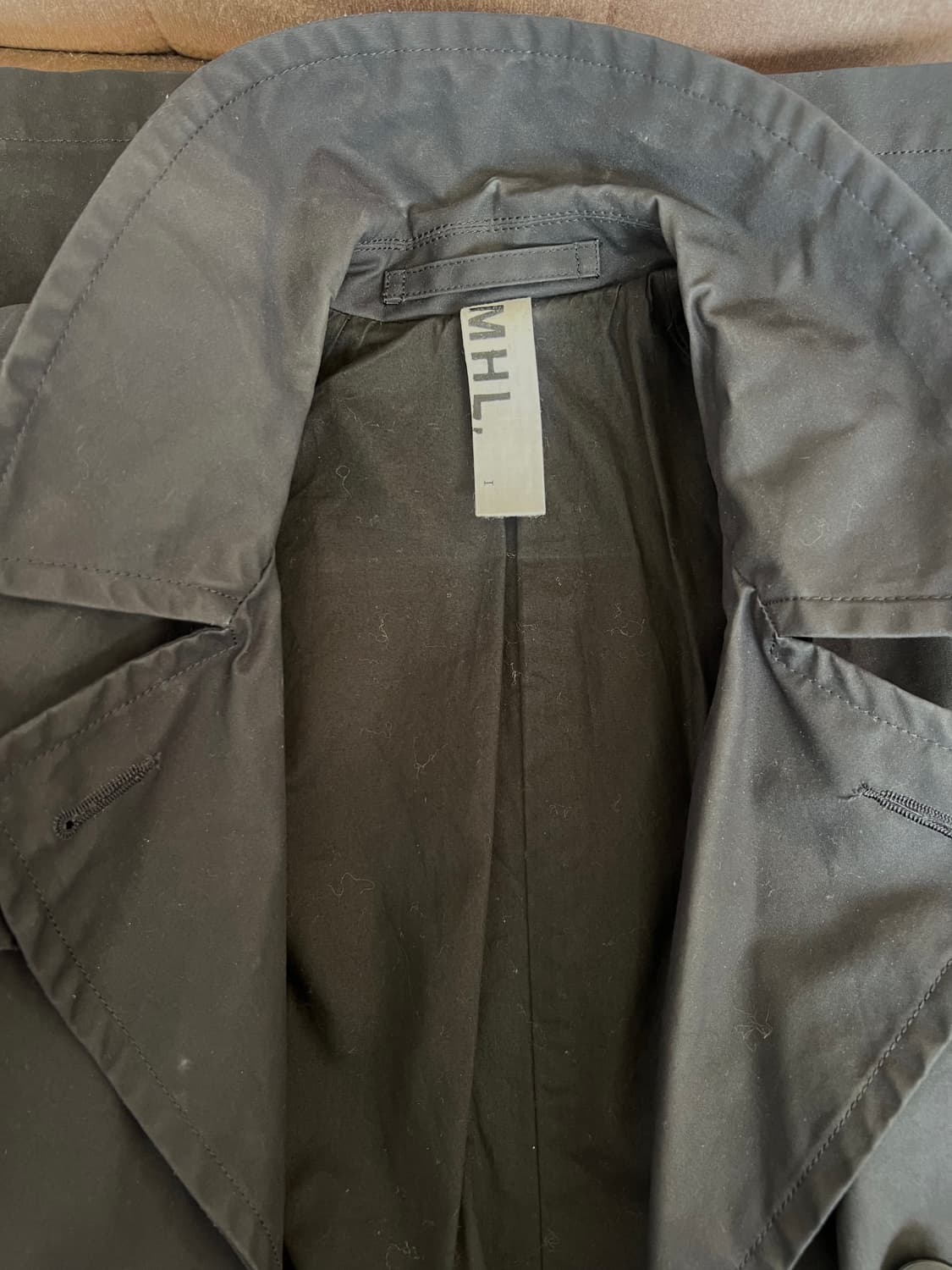 마가렛호웰 MHL여성 네이비 트렌치코트 간절기코트 상품이미지6