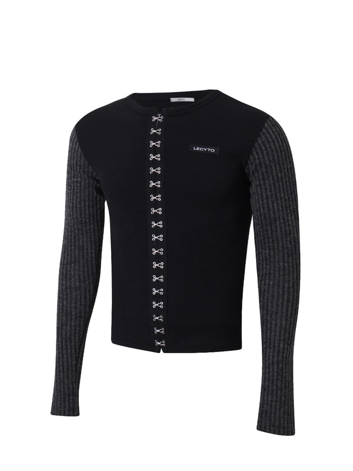 Hook-Line Slim T-shirt_[Black] 상품이미지3