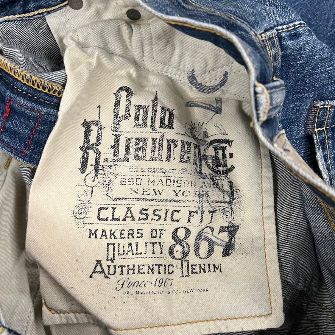 [정품/30-32] 폴로 랄프로렌 클래식 핏 데님 팬츠 b8 상품이미지5