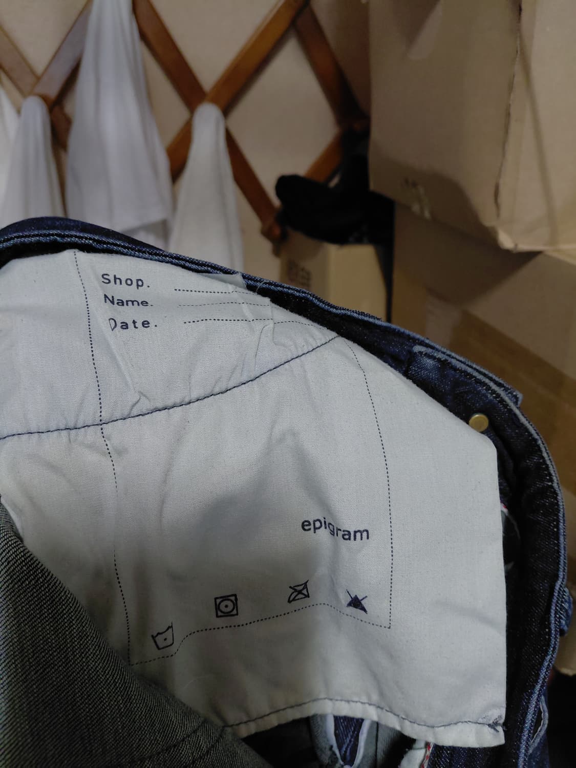 [시리즈]에피그램 데님 청바지 32사이즈  상품이미지7