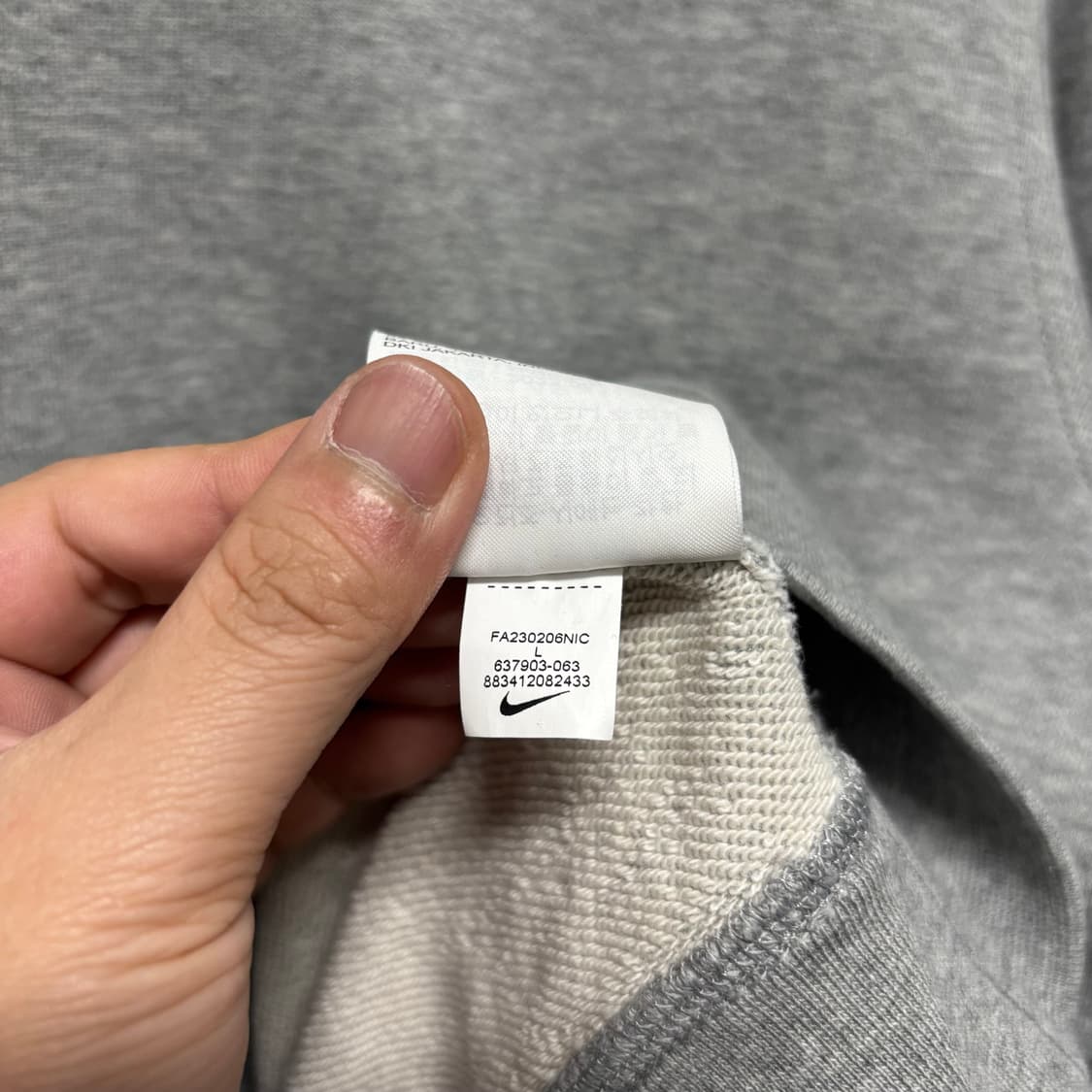 나이키 스우시 맨투맨 상품이미지5