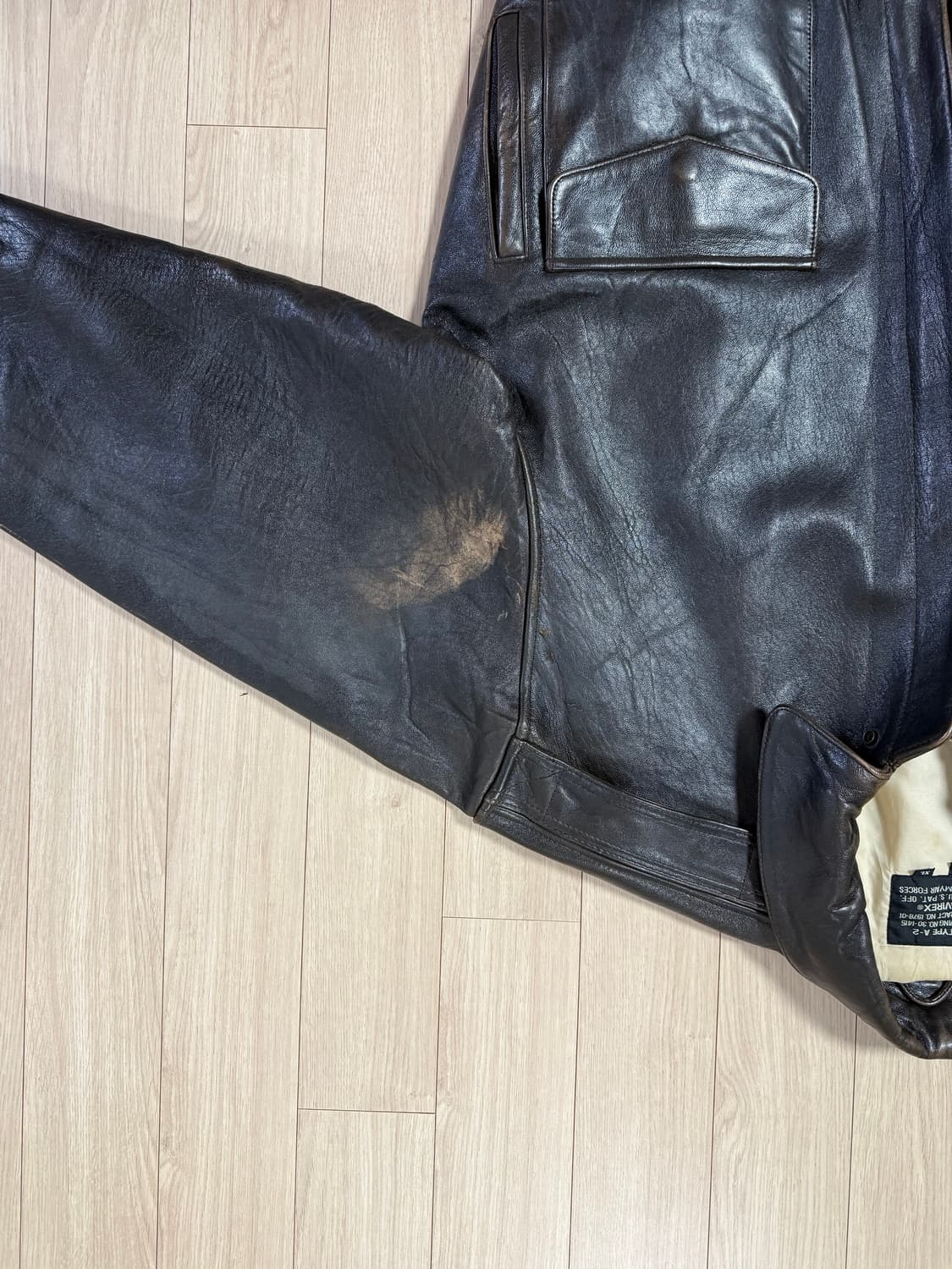 아비렉스 a2 a-2 가죽  상품이미지3