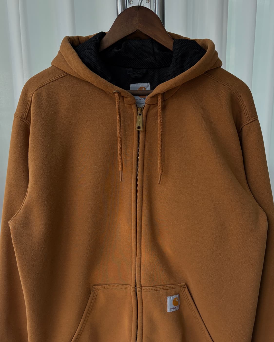 [L]칼하트 써멀 레인디펜더 된장 후드집업 상품이미지4