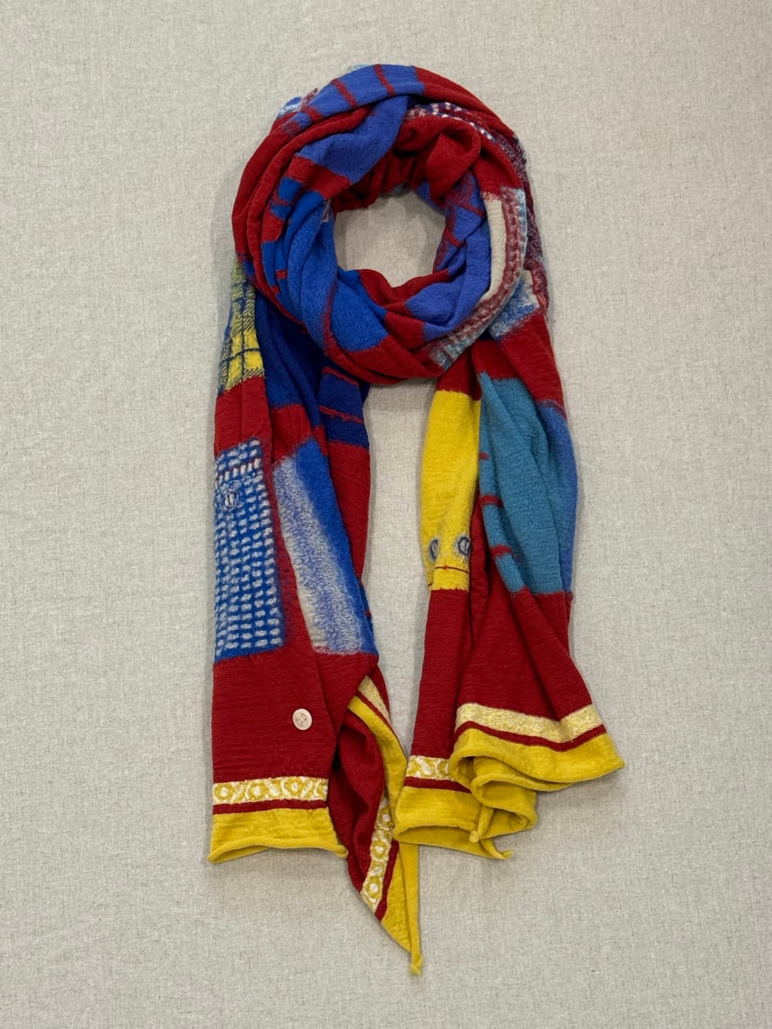 캐피탈 블루 핸즈 축융울 머플러 상품이미지4