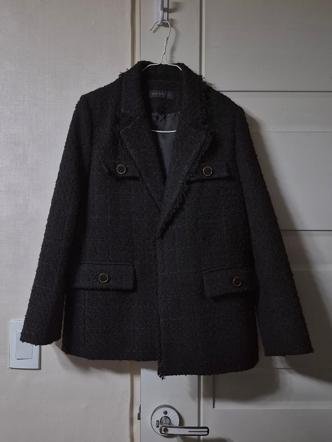 올리브데올리브 트위드자켓 상품이미지1