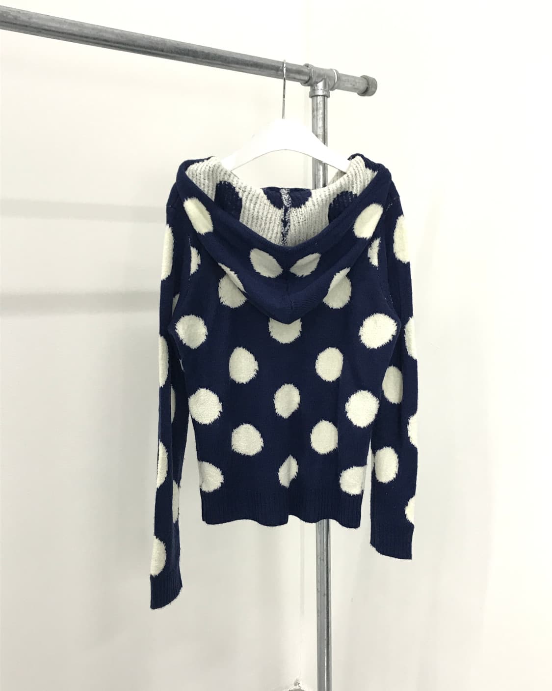 Fiorucci Navy Dotted Hoodies 상품이미지3
