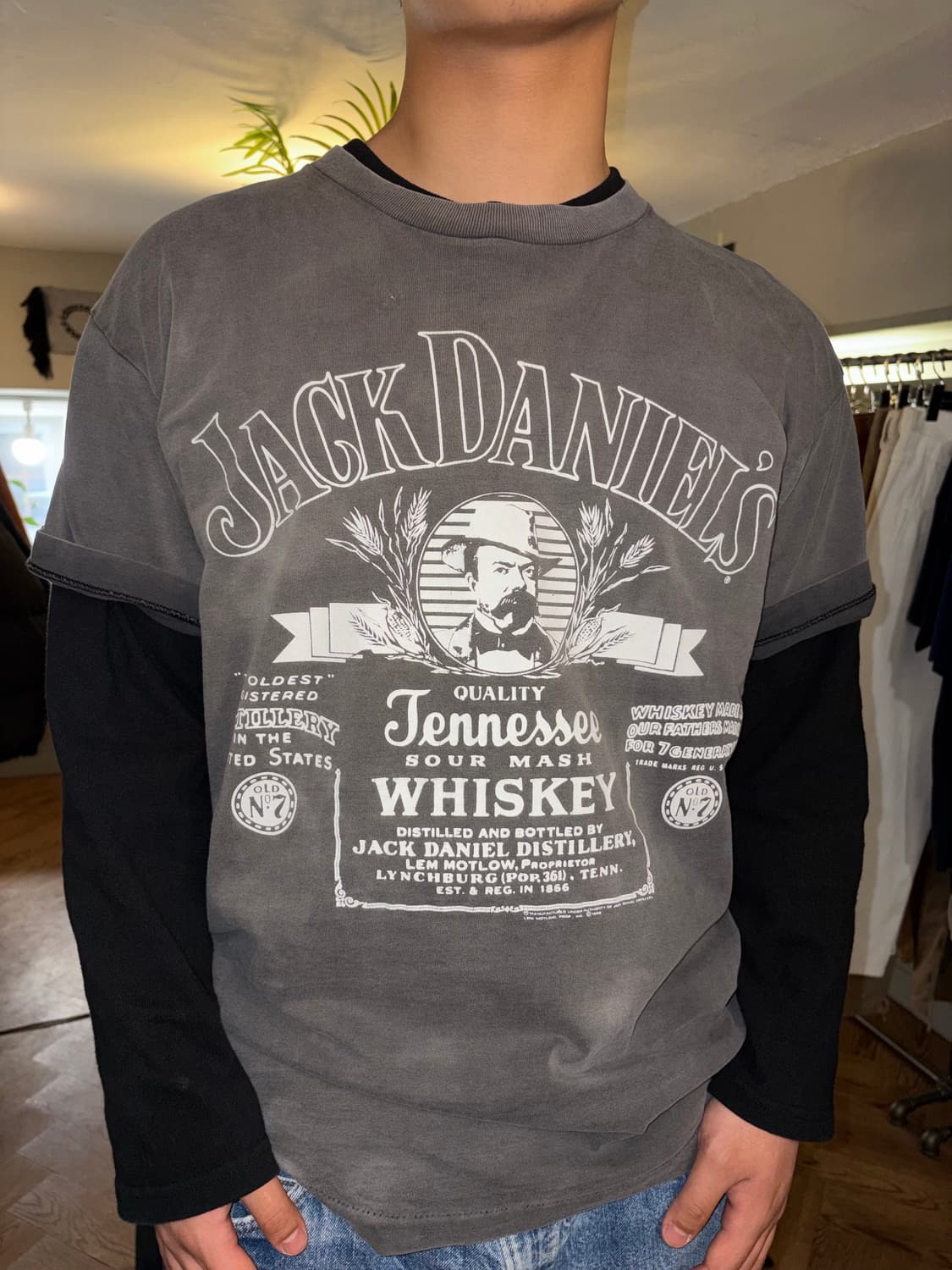 80‘s Jack Daniel’s Jasper Newton No.7 T 상품이미지5