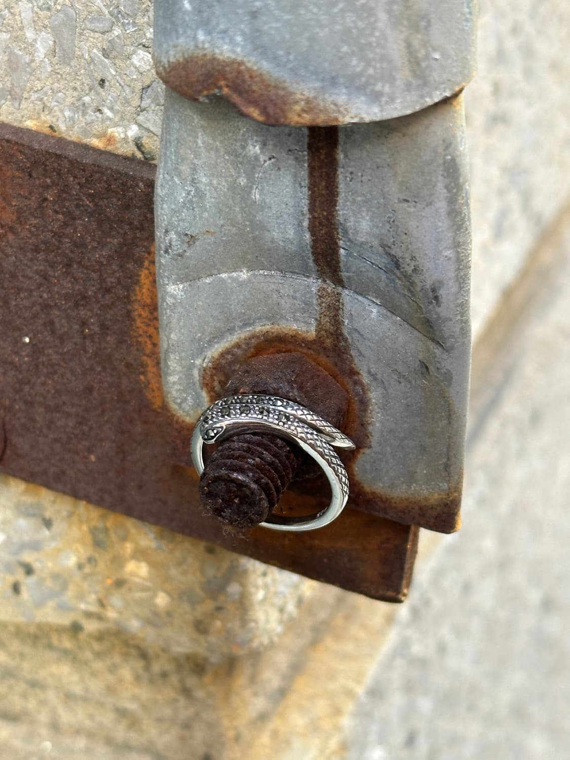 Serpent Marcasite 925Silver Ring⚕️ 상품이미지7