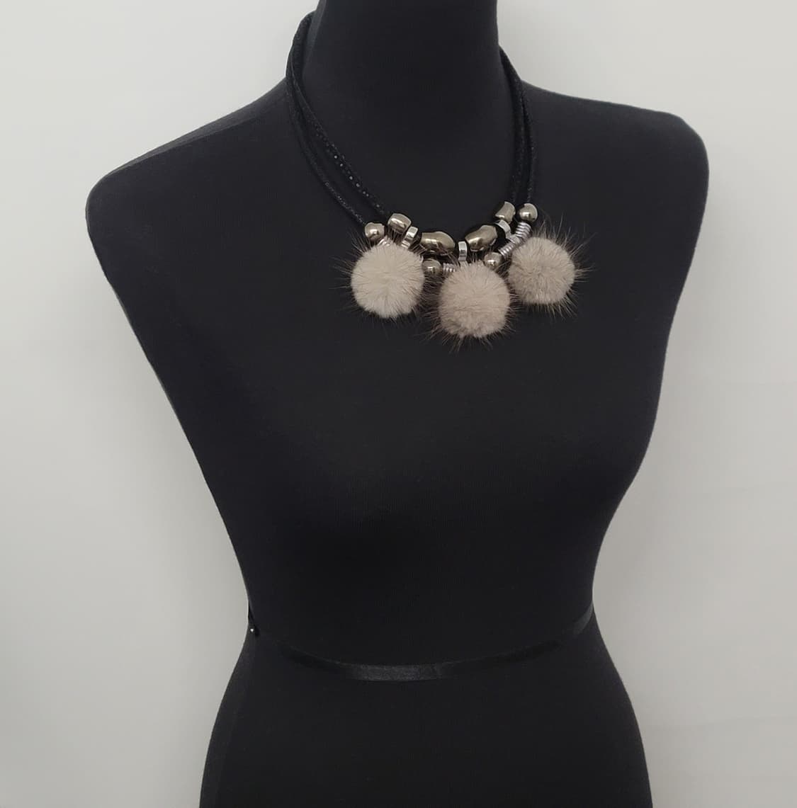 리얼밍크 빈티지목걸이 상품이미지6