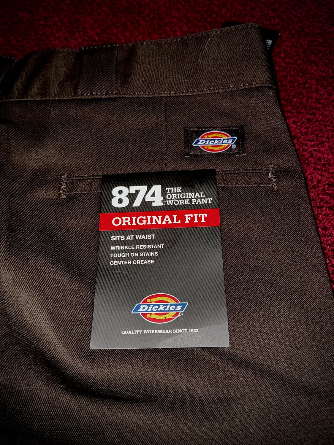 Dickies 874 오리지널 핏 팬츠 36x32 새상품 상품이미지5