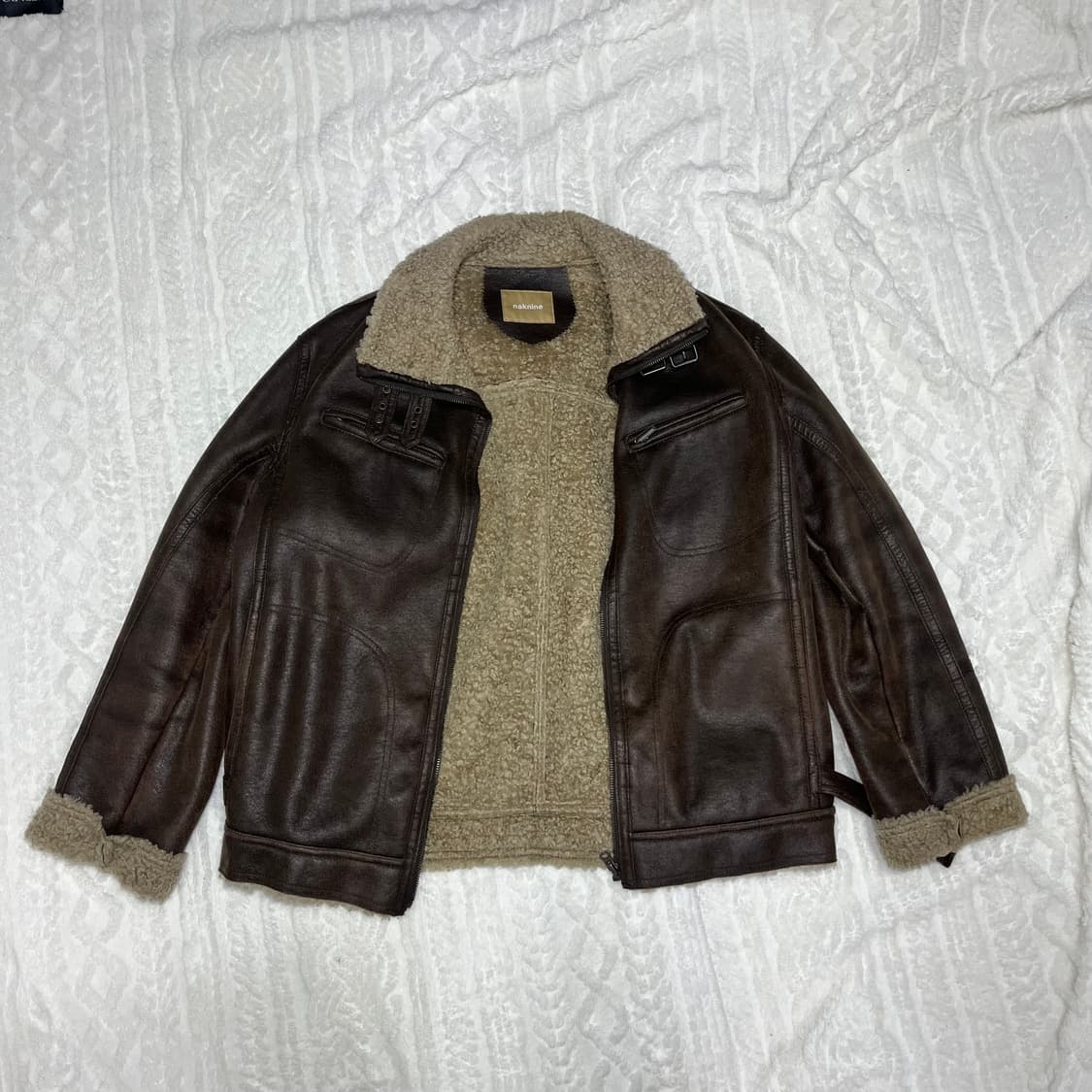 락시크 양털 무스탕 상품이미지1